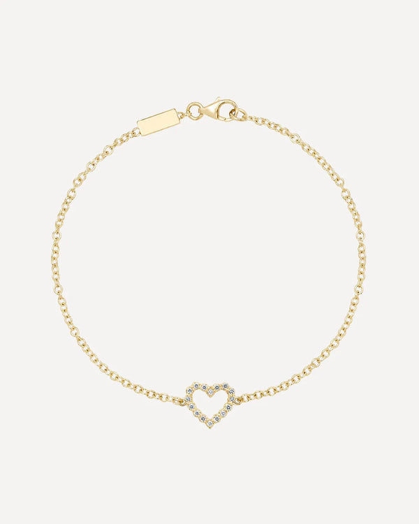 Genevra Open Heart Bracelet Amour