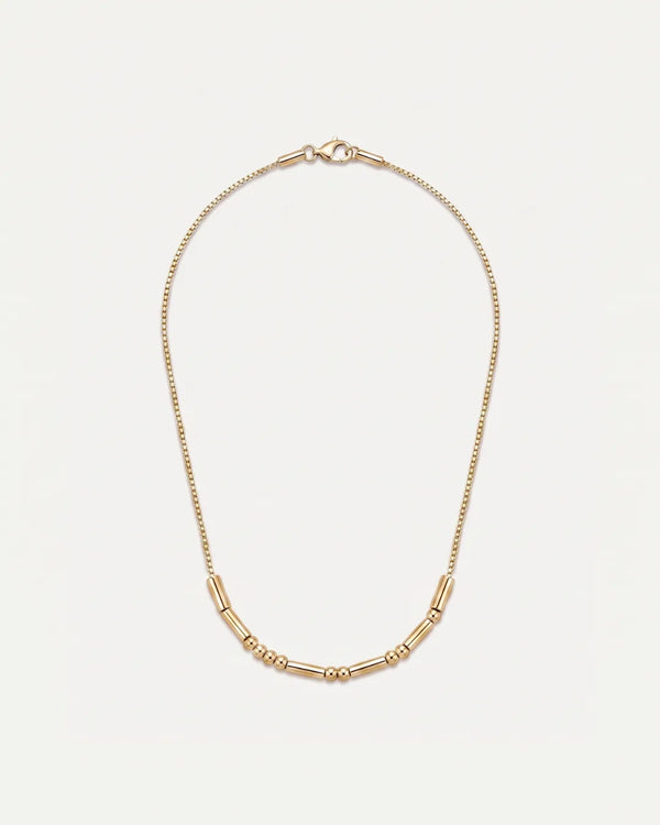 Rosalind Morse Code Necklace Signature