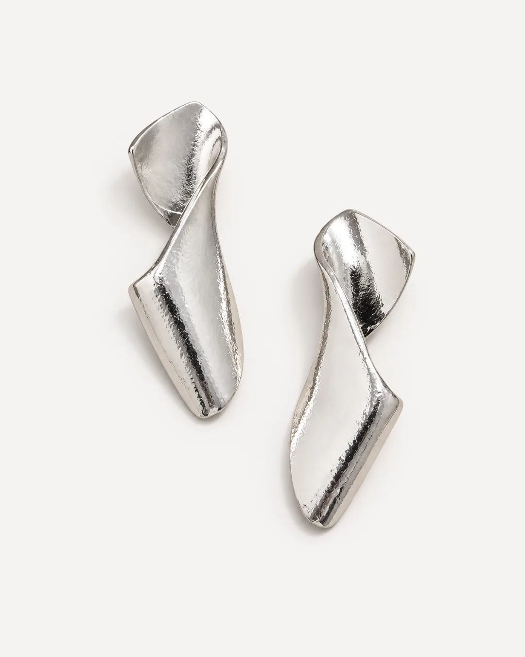Valencia Sculptural Twist Statement Earrings