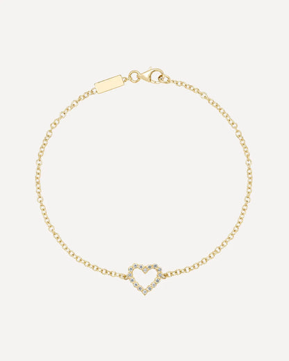 Genevra Open Heart Bracelet Amour