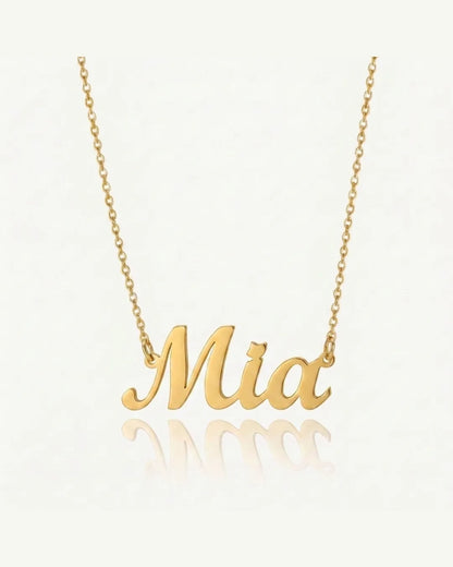 Isolde Custom Name Necklace Signature