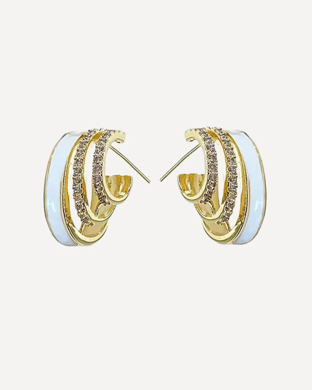 Camila Chunky Hoop Earrings