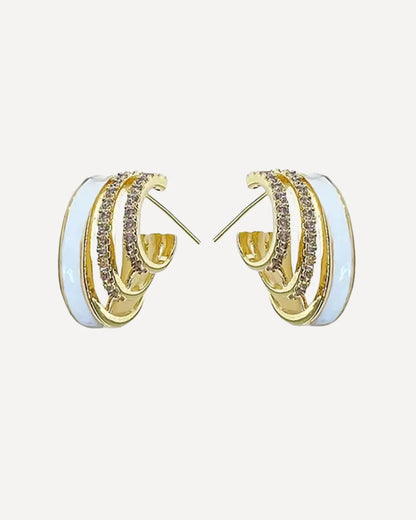 Camila Chunky Hoop Earrings