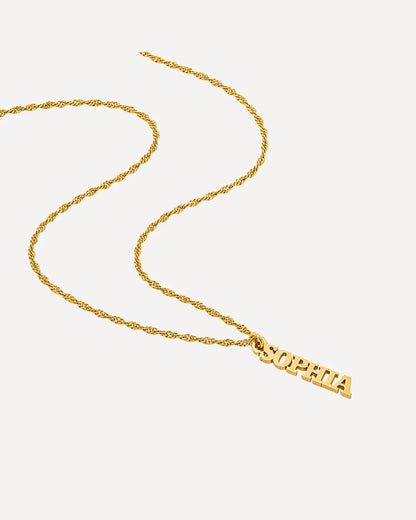 Isabella Multiple Name Necklace