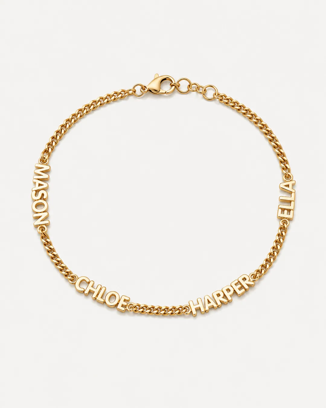 Valentina Personalized Multi-Name Bracelet Signature