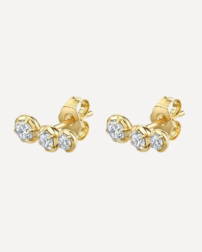 Nora Crystal Stud Earrings