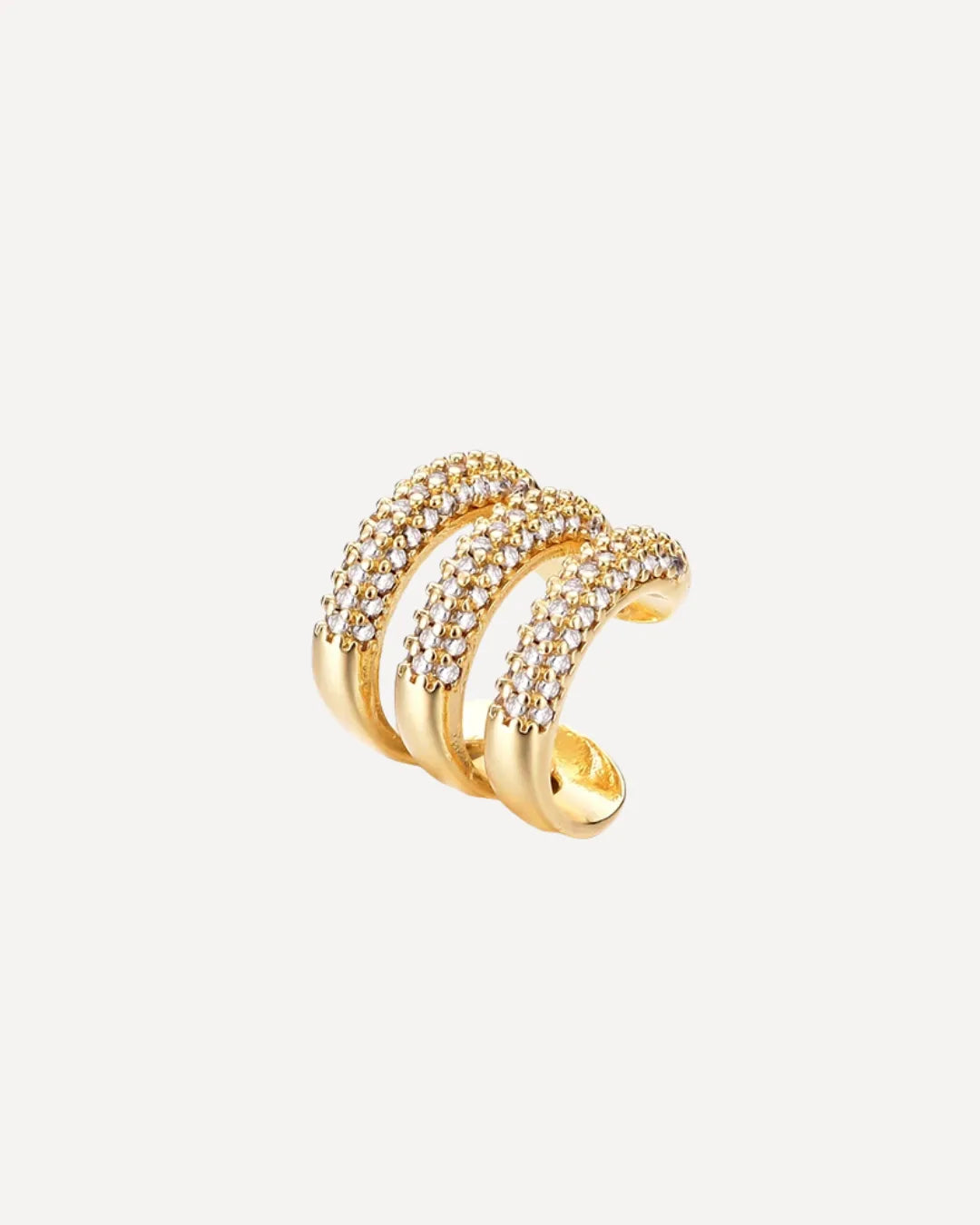 Rosalie Crystal Ear Cuff Statement