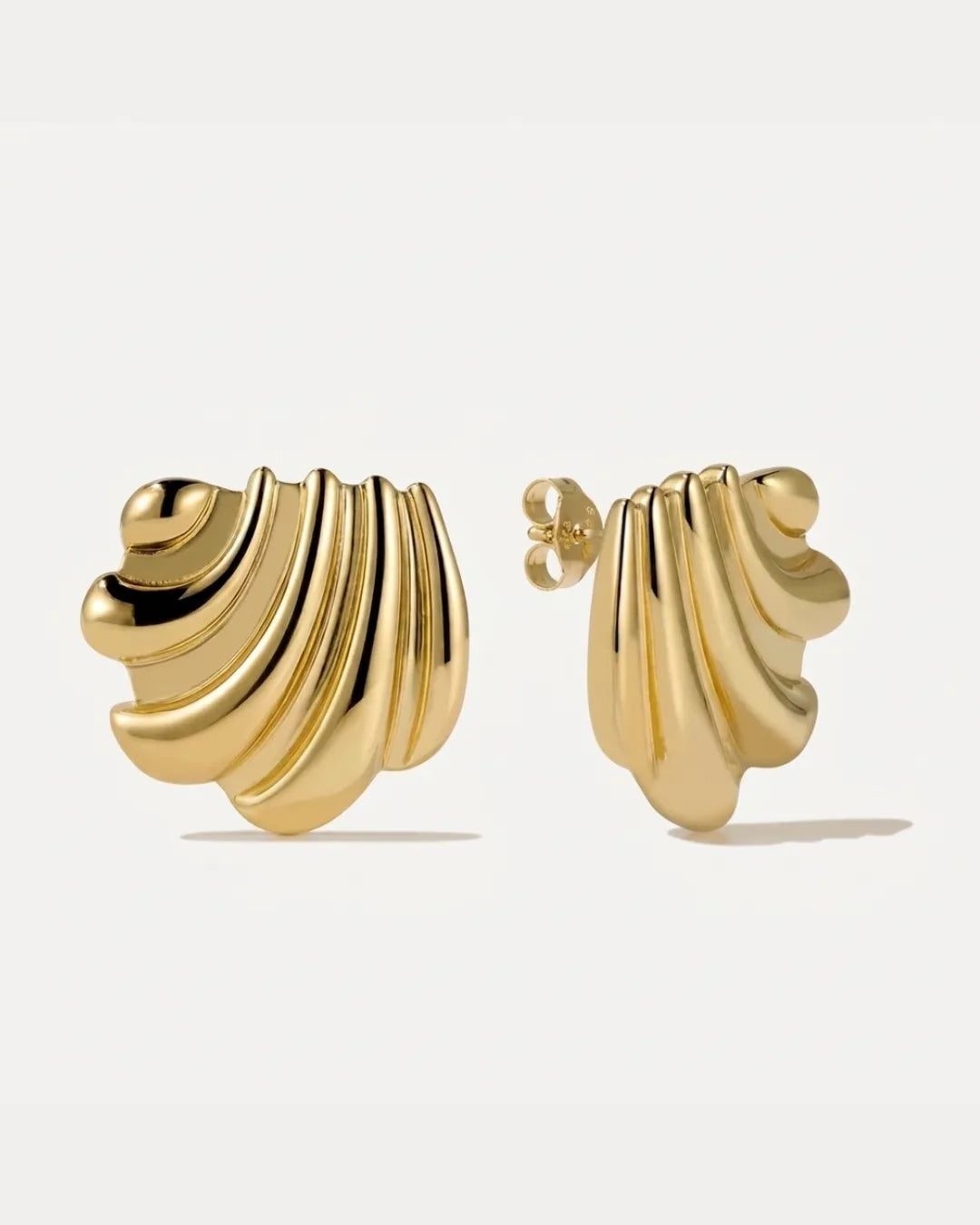 Marisol Statement Stud Earrings Sculptural