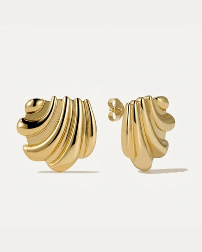 Marisol Statement Stud Earrings Sculptural
