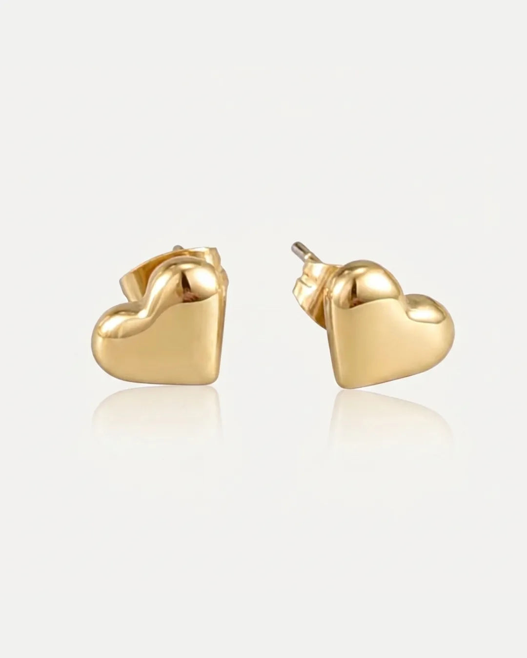 Colette Heart Stud Earrings Timeless