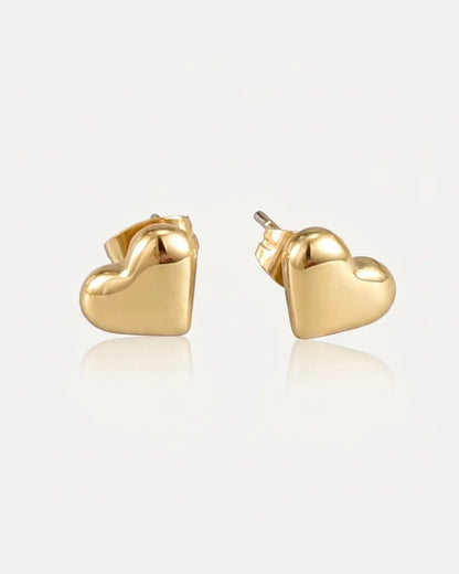 Colette Heart Stud Earrings Timeless