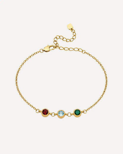 Sophia Multi Birthstone Bracelet