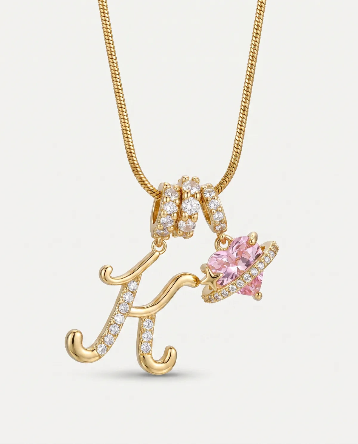 Amélie Initial Pendant Necklace