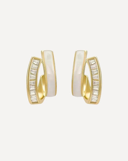Marielle Double Hoop Earrings Luxe
