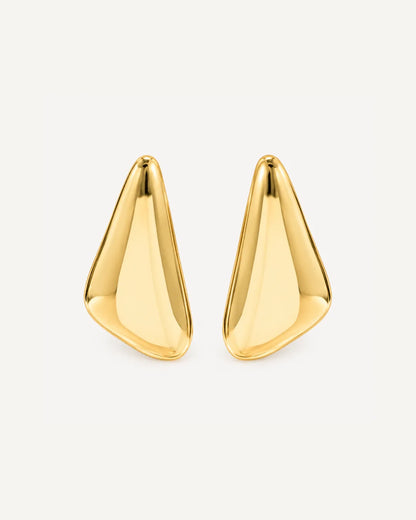 Valora Bold Sculptural Earrings Edge