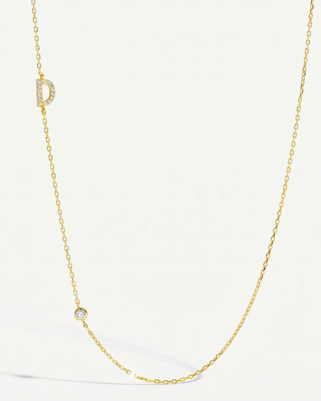 Isabeau Initial Necklace Signature