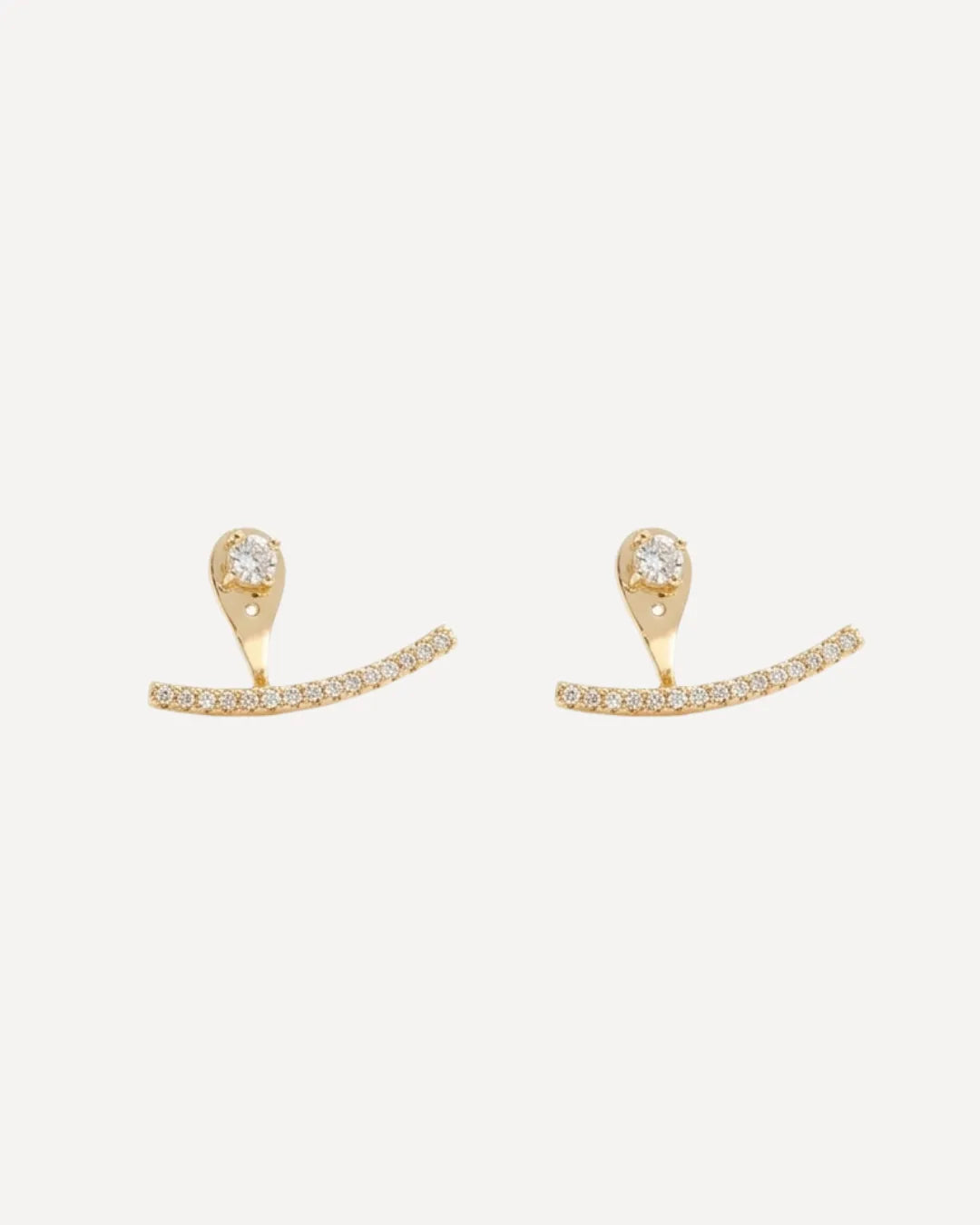 Nadine Crystal Stud Earrings Dainty
