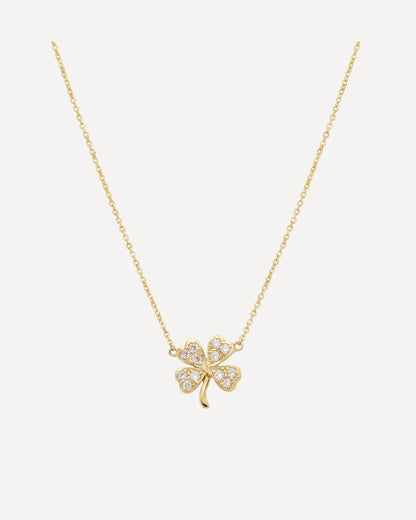 Marcelline Lucky Clover Necklace Fortune