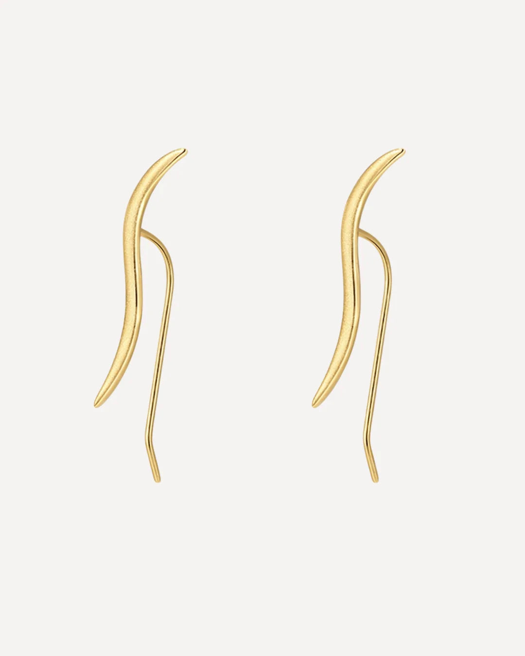 Genevieve Ear Climber Earrings Sleek