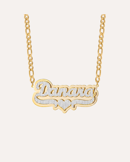 Emmanuelle Custom Name Necklace Signature