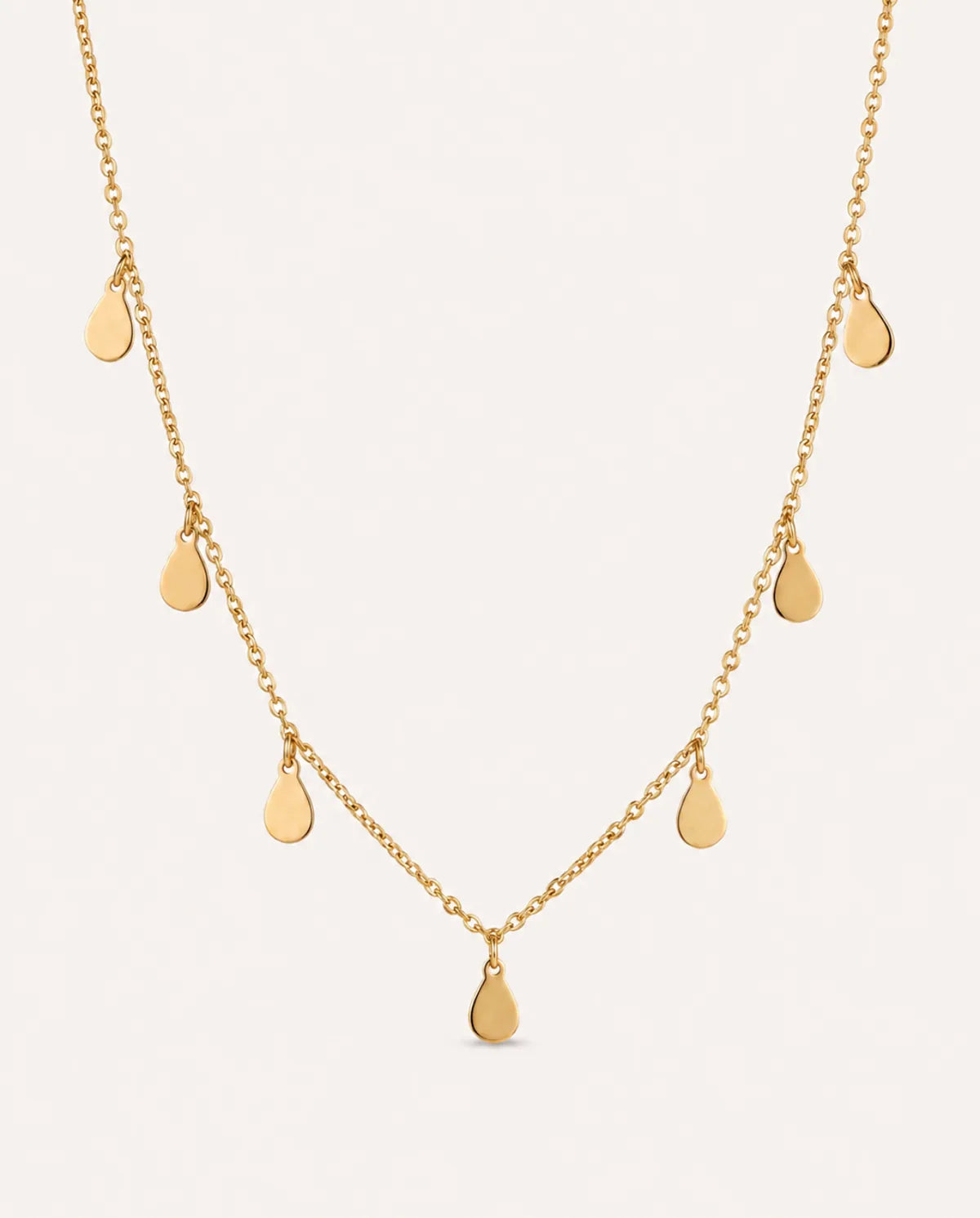 Aurelia Gold Teardrop Necklace Grace