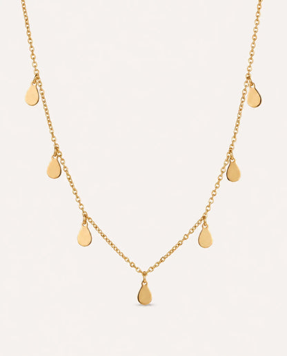 Aurelia Gold Teardrop Necklace Grace