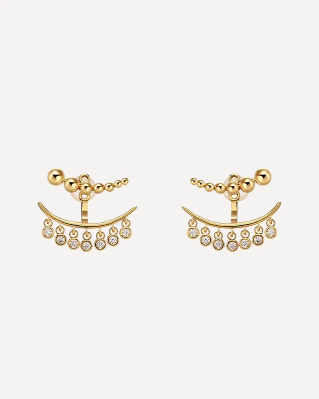 Valentina Illusion Ear Climber Earrings Glam
