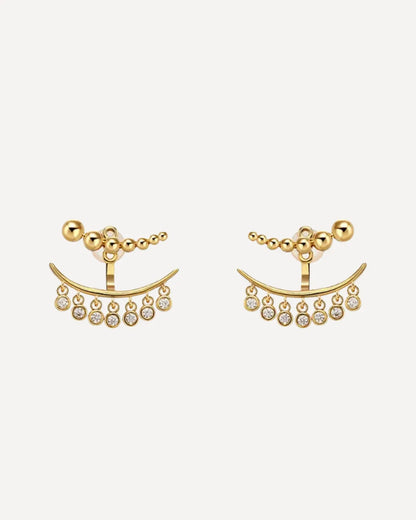 Valentina Illusion Ear Climber Earrings Glam