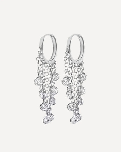 Diamant Chain Hoops