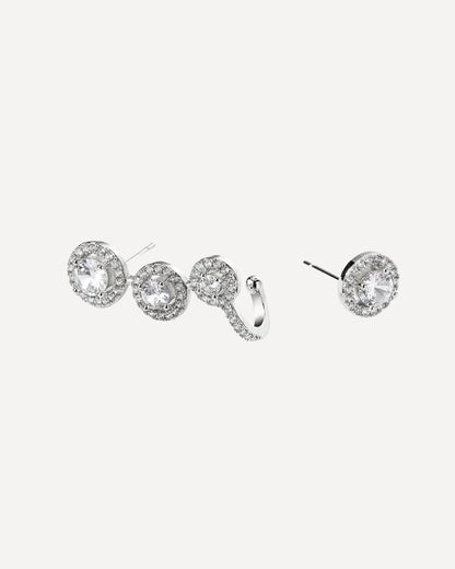 Elena Ear Cuff Stud Earrings