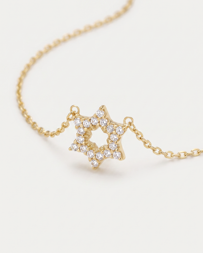 Seraphina Star of David Necklace Faith