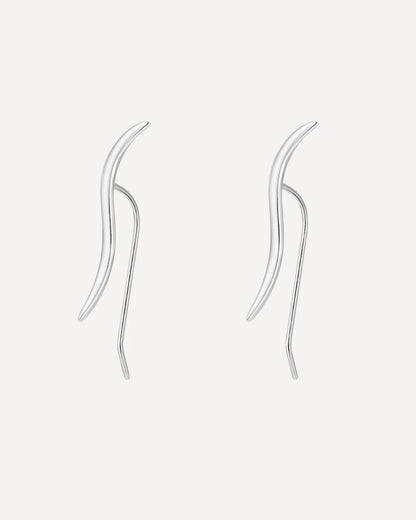 Genevieve Ear Climber Earrings Sleek