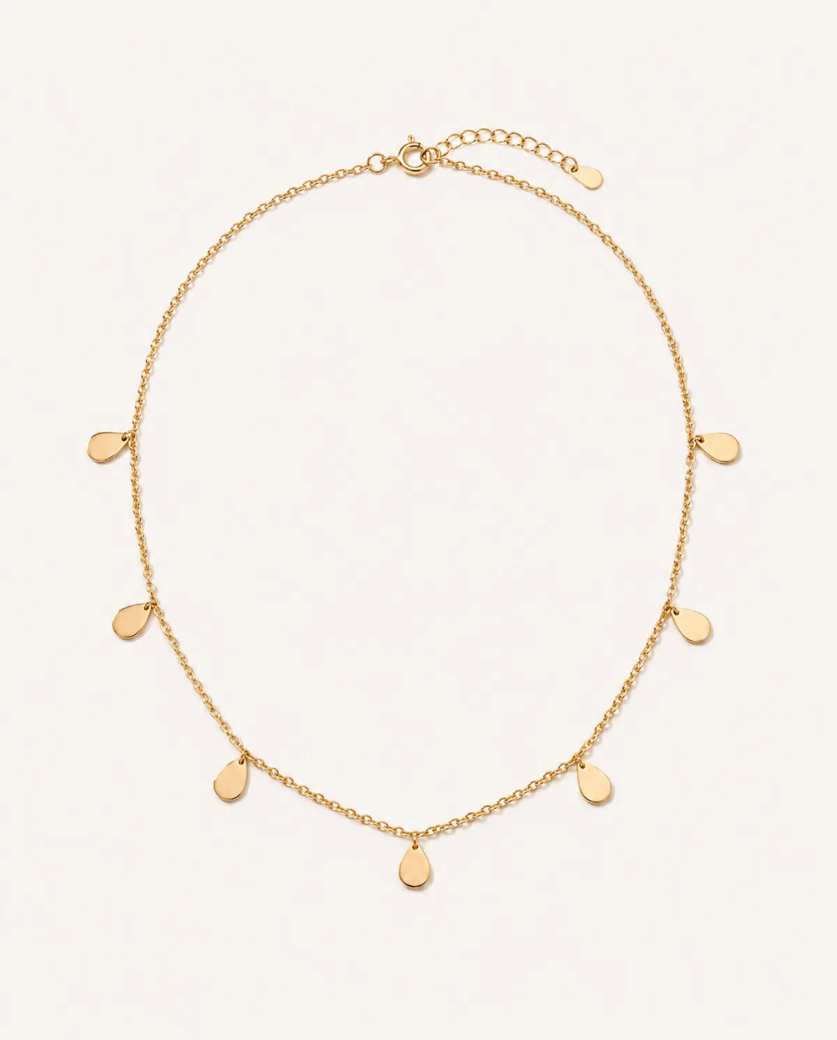 Aurelia Gold Teardrop Necklace Grace