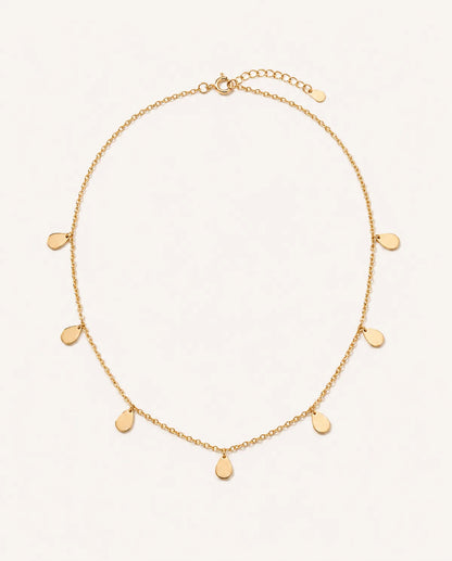 Aurelia Gold Teardrop Necklace Grace