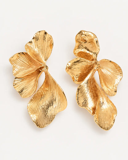 Floravelle Petal Statement Earrings Bloom