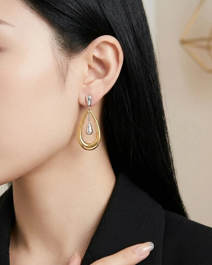 Gabrielle Teardrop Earrings Duo