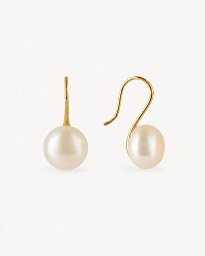 Isabella Pearl Drop Hook Earrings Grace