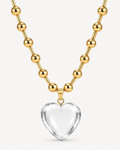 Rosalie Heart Pendant Necklace Serenity