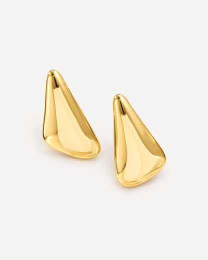 Valora Bold Sculptural Earrings Edge