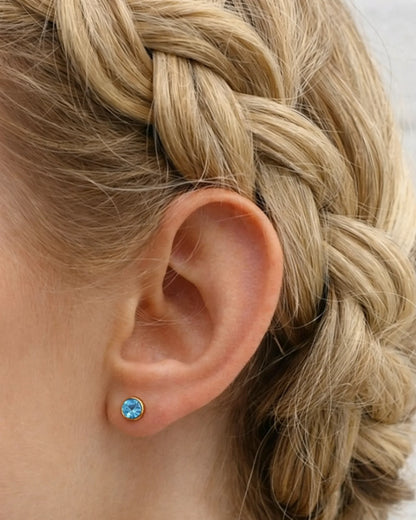 Birthstone Diamant Studs