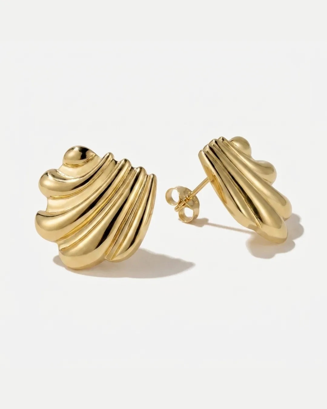 Marisol Statement Stud Earrings Sculptural