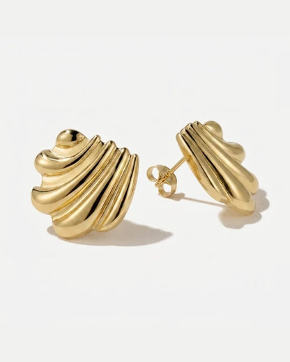 Marisol Statement Stud Earrings Sculptural