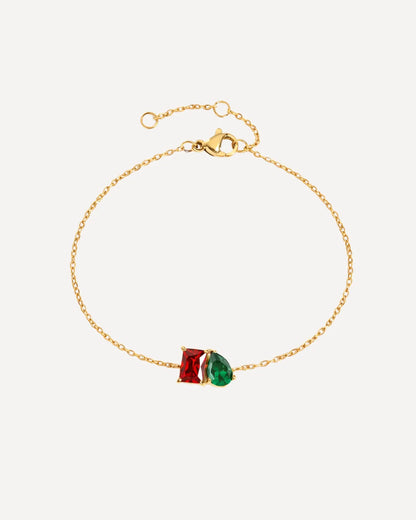 Duo Birthstone Bracelet