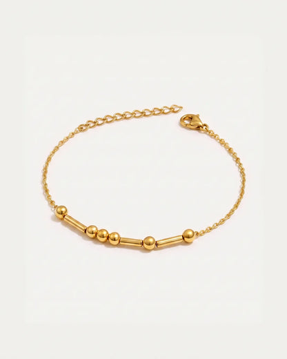Emmeline Morse Code Bracelet Essence