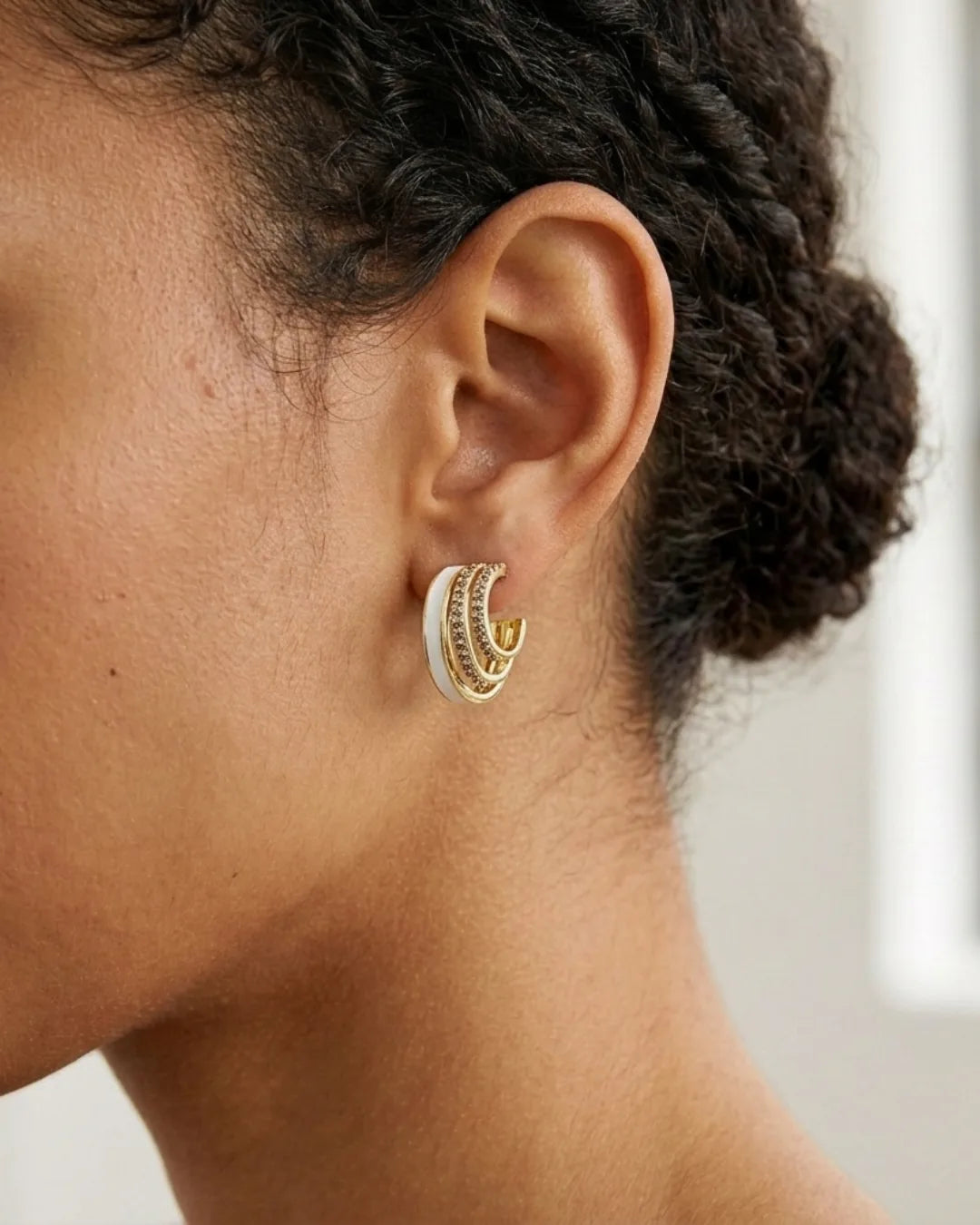 Camila Chunky Hoop Earrings