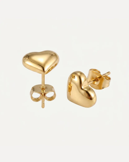 Colette Heart Stud Earrings Timeless