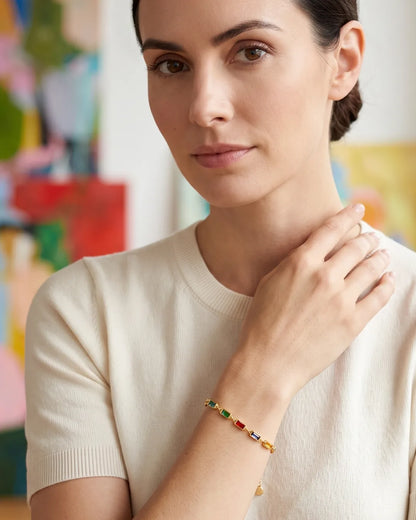 Prisma Rainbow Crystal Bracelet Radiance