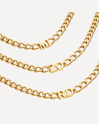 Olivia Initial Choker Necklace