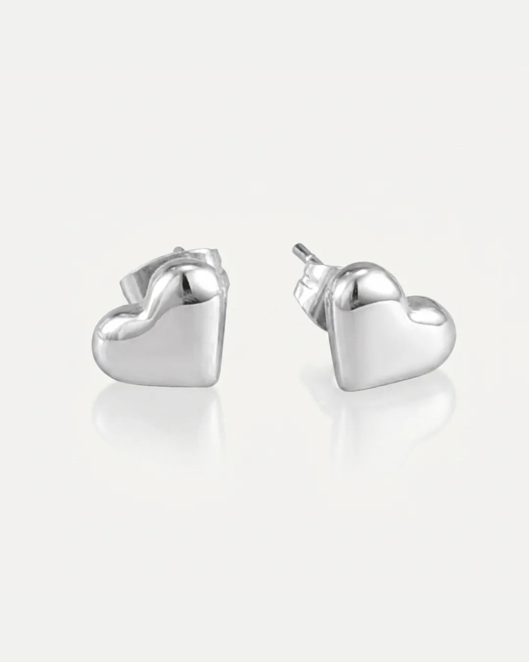 Colette Heart Stud Earrings Timeless