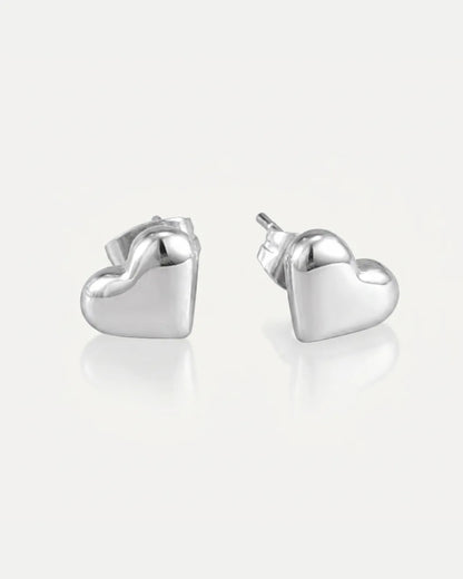Colette Heart Stud Earrings Timeless